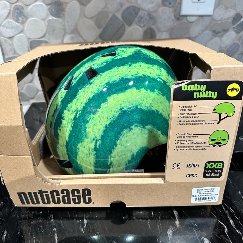 Nutcase Baby Nutty MIPS Watermelon Helmet, XXS